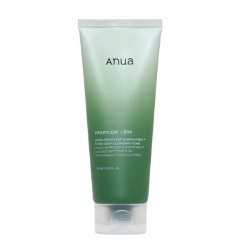 فوم شوینده لایه بردار آنوا HEARTLEAF + BHA فوم شوینده لایه بردار آنوا HEARTLEAF + BHA