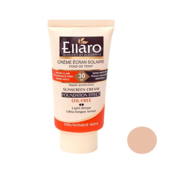 کرم ضد آفتاب Foundation Effect پوست چرب SPF30 الارو بژ روشن