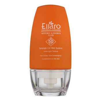 فلوئید ضد آفتاب بی رنگ Wetforce پوست چرب SPF50 الارو