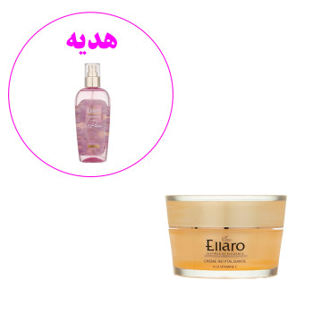 کرم احیا کننده و شاداب کننده الارو مدل Vitamin C حجم 50 میلی لیتر همراه با هدیه بادی اسپلش زنانه الارو مدل La Passion