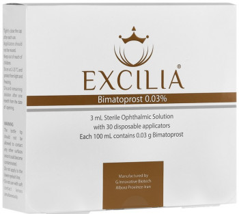 محلول تقویت کننده مژه و ابرو اکسیلیا حجم 3 میلی لیتر