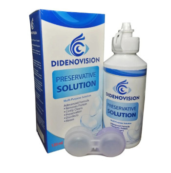 محلول شستشوی لنز دیدنوویژن DIDENOVISION حجم ۱۲۰ میلی لیتر